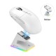 ATTACK SHARK X6 Lightweight Wireless Gaming Mouse with RGB Backlight - White ATTACK SHARK X6 Lightweight Wireless Gaming Mouse with RGB Backlight - White