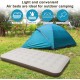 32 Holes Air Mattress Twin Foldable Blow Up Mattresses Built in Pump