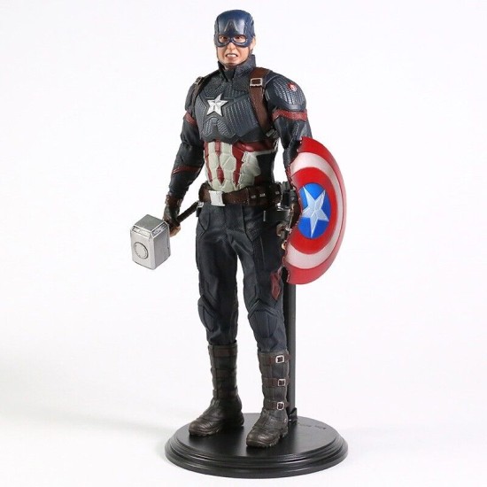 Captain America Figure Action Weapon Static Figure