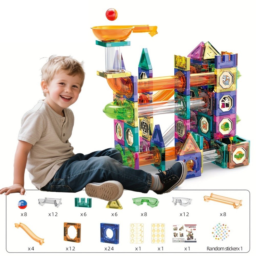 Magnetic constructor Toys Magic Magnetic Blocks -126Pcs