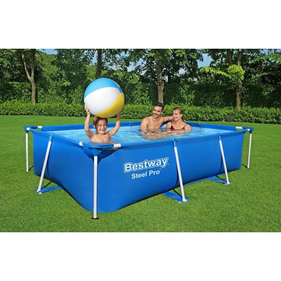 Bestway Steel Pro Rectangular Pool- 56403 (259x170x61cm)