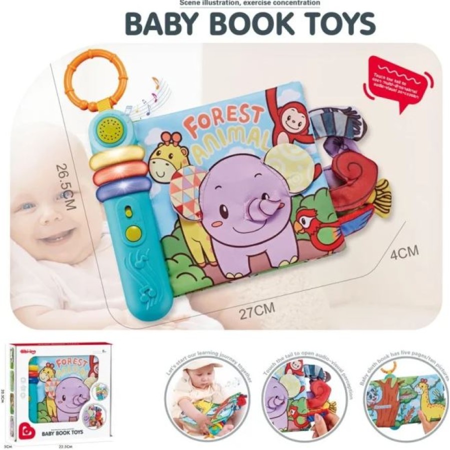 Jungle Audio Baby Book Toy