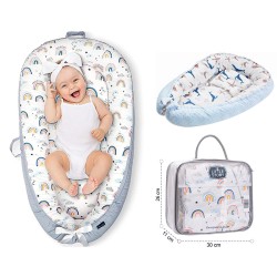 Baby Lounger Nest with Pillow – Newborn Bassinet 14528/14529