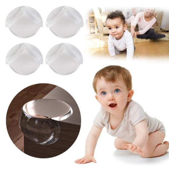 4PCS Baby Saftely Table Corner Edge Protection Grip