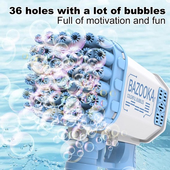 32 Hole Bazooka Bubble Shooting Gun KWT