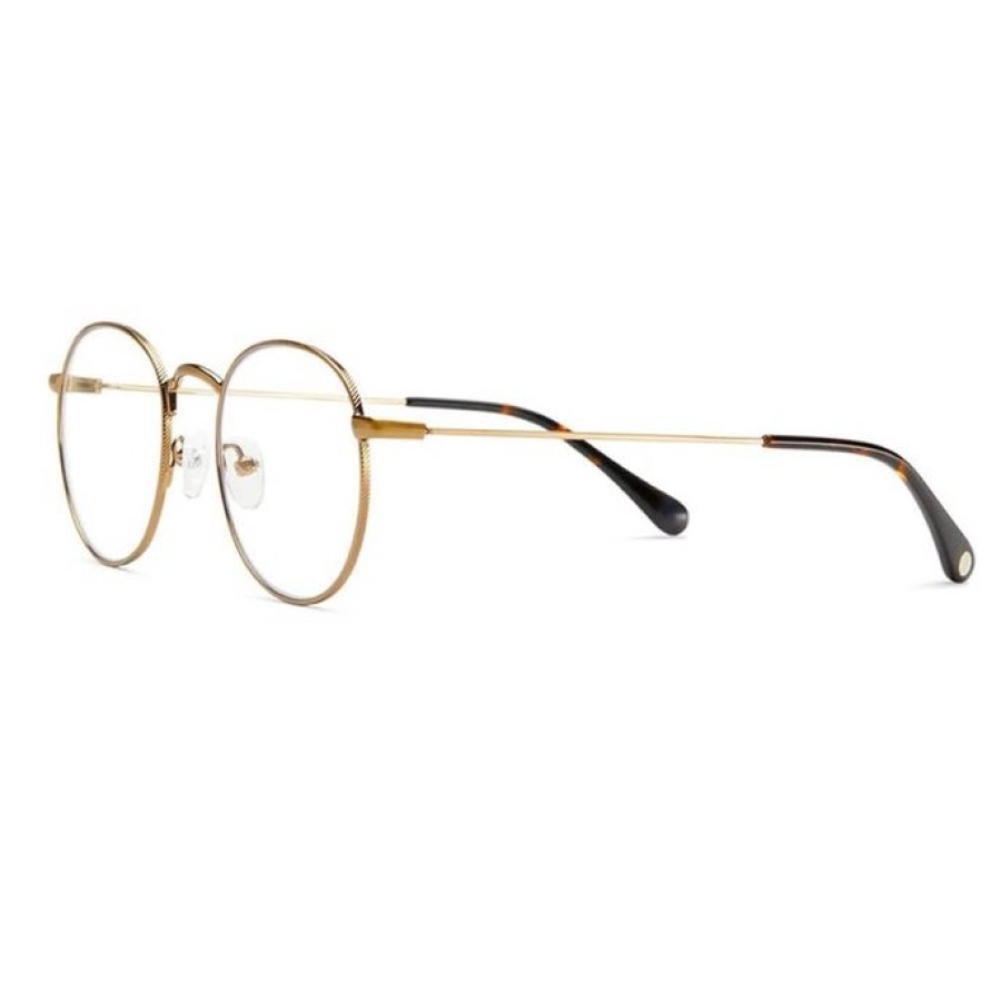 Barner Recoleta Anti Bluelight Eyeglasses -Gold Matte