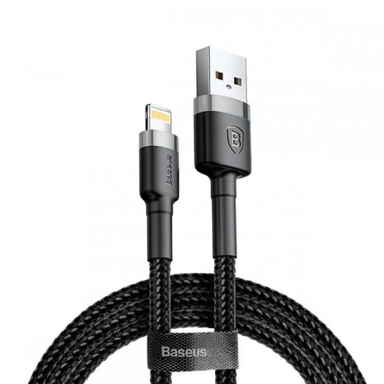 Baseus Cafule Cable 2M USB to Lightning 2.4A - Black