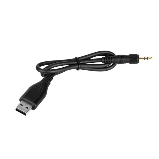 Saramonic USB-CP30 Male 3.5MM Locking TRS Connector to Standard USB Connector Cable