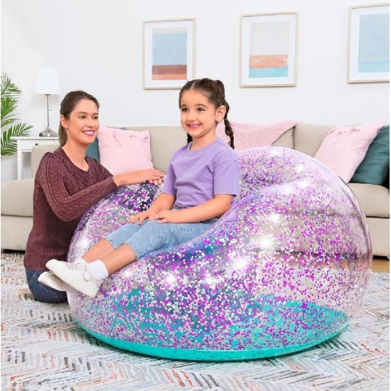 Bestway Glitter DreamInflate-A-Chair Kids