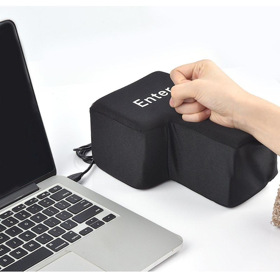 Big Enter USB Key Pillows