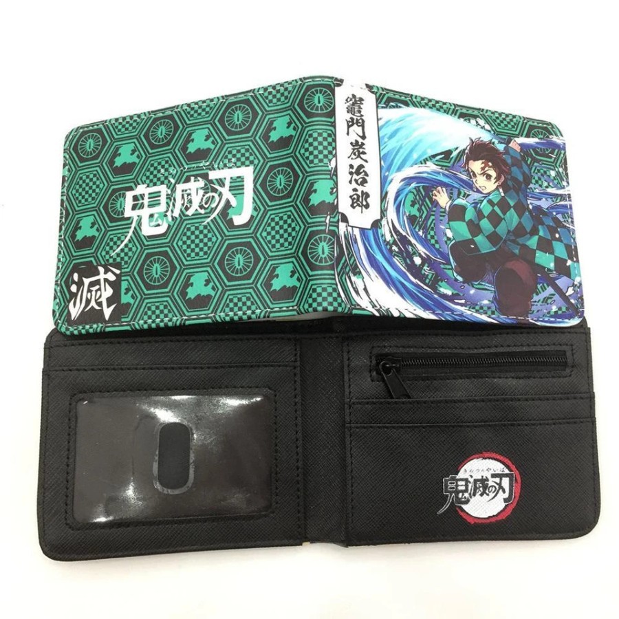 bioworld Tanjiro Leather Wallet from Demon Slayer bioworld Tanjiro Leather Wallet from Demon Slayer