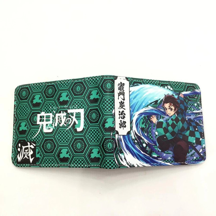 bioworld Tanjiro Leather Wallet from Demon Slayer bioworld Tanjiro Leather Wallet from Demon Slayer