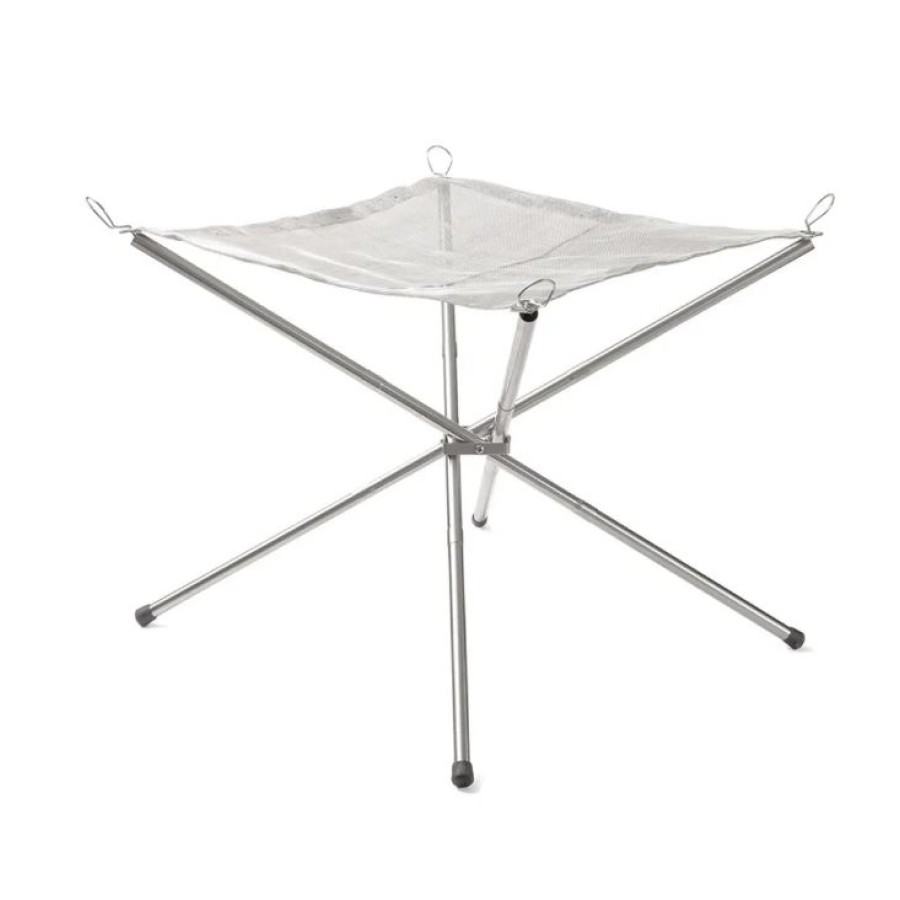 Foldable Mesh Fire Pit for Camping and Outdoor Trips