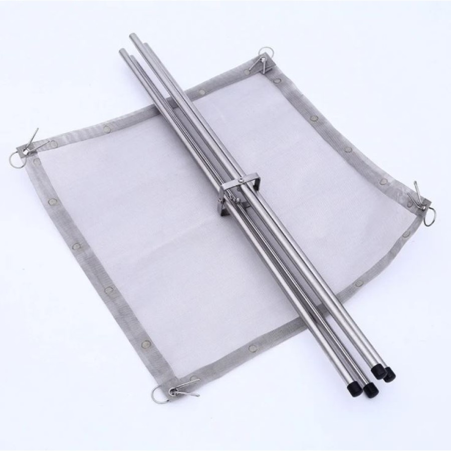 Foldable Mesh Fire Pit for Camping and Outdoor Trips