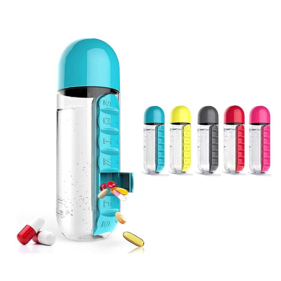 Pill & Vitamin Organizer Bottle