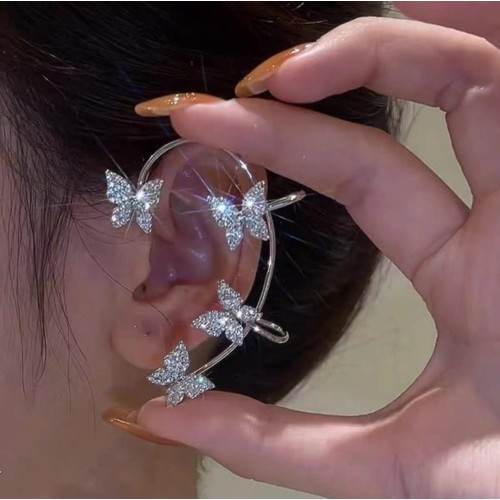 Butterfly ear cuffs - 2Pair