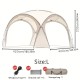 Outdoor Waterproof Camping Tent 6-8 Person (420x420cm)