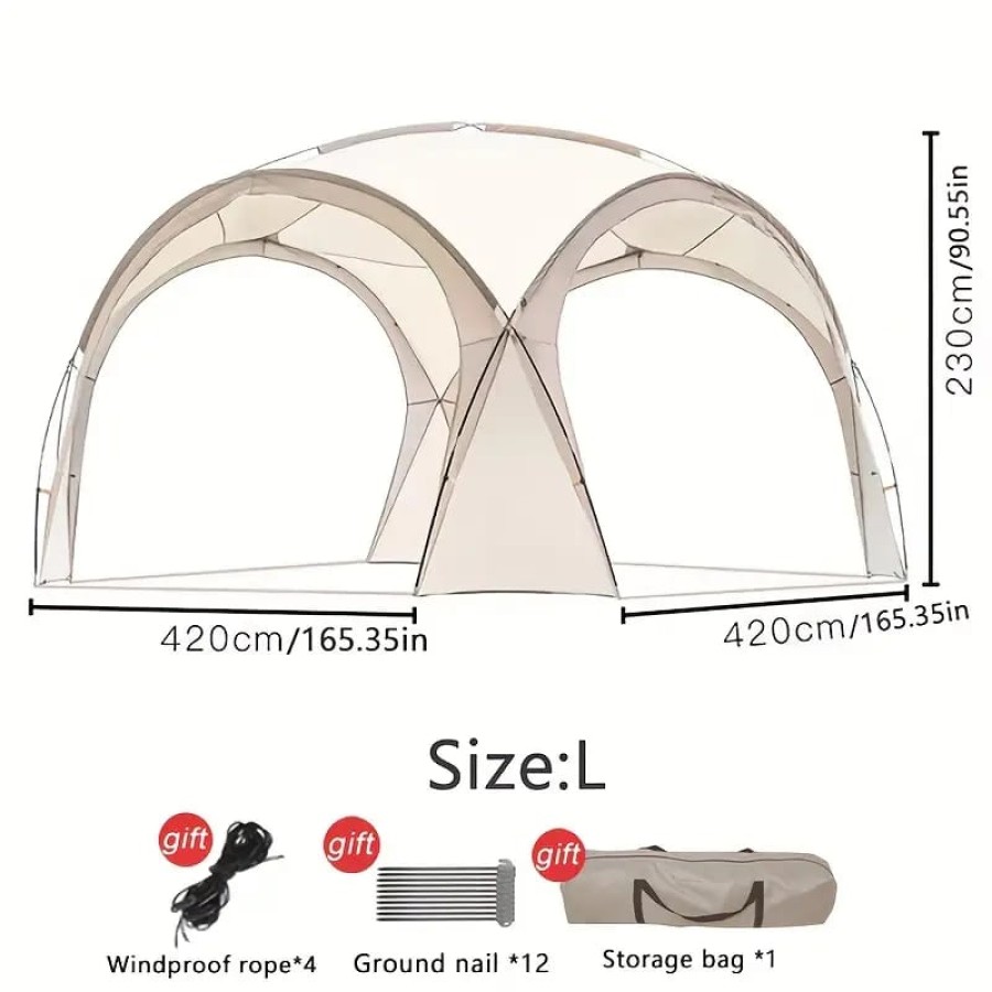 Outdoor Waterproof Camping Tent 6-8 Person (420x420cm)