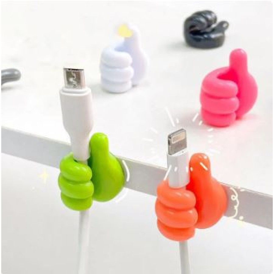  Hand-shaped Rubber Cable Holder