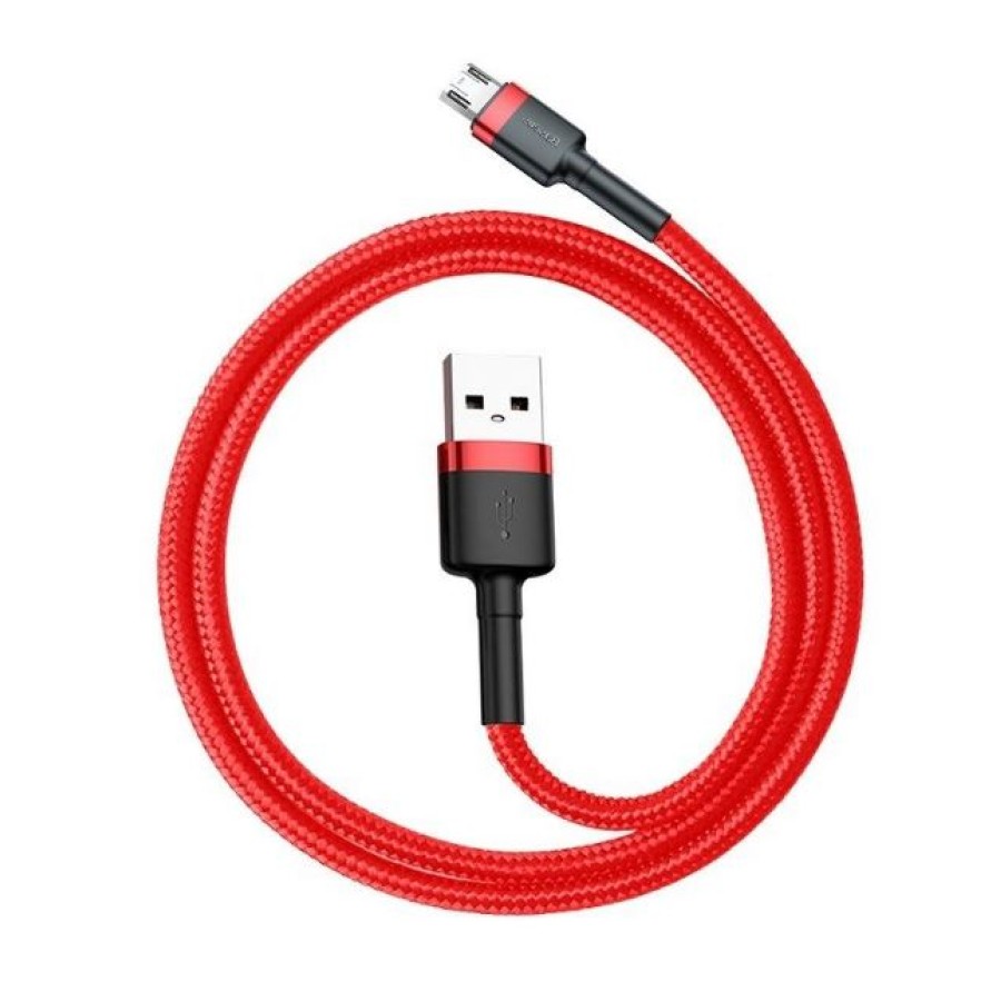 Baseus Cafule USB Lightning cable 2.4A 3m Red Black