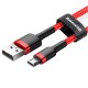Baseus Cafule USB Lightning cable 2.4A 3m Red Black