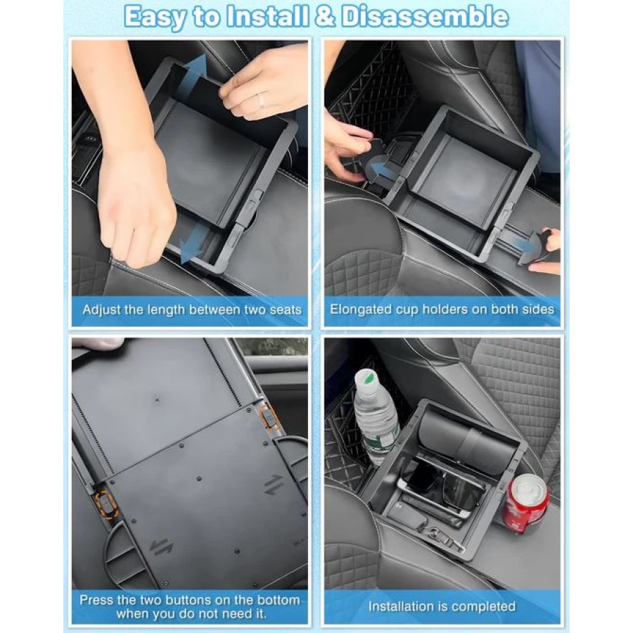 Multifunctional car storage box