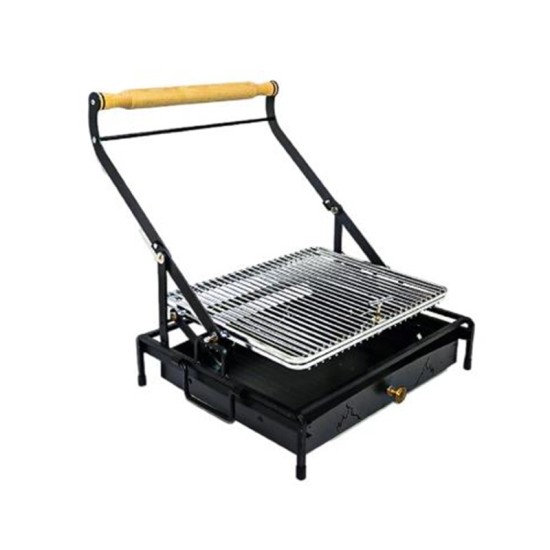 Al-Ayish Grill, stainless steel flip-top grill, 52*42.5*32