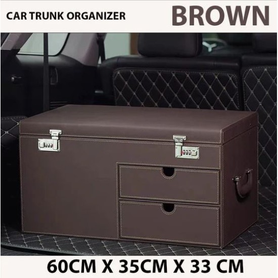 Portable And Multi-Use Car Organizer Trunk Box
