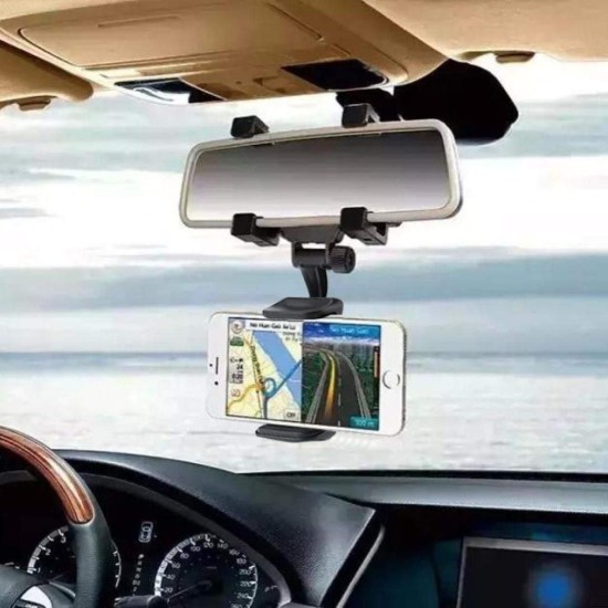 Universal car rear view mirror mount