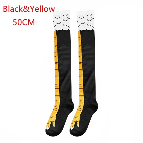 Funny Cartoon 3D Chicken Legs Socks