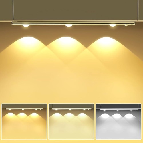 Rechargeable Smart Led Cabinet Closet Motion Sensor Light- 30cm