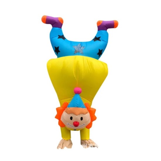 Inflatable Handstand Clown Costume
