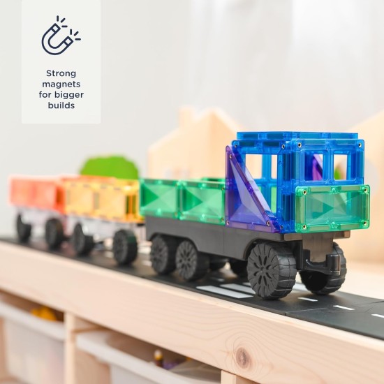 Connetix Rainbow Transport Pack 50 Pieces