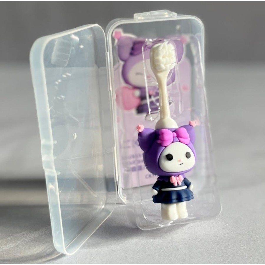 Kuromi Fine bristles toothbrush For Kids 1 to 5 year Kuromi Fine bristles toothbrush For Kids 1 to 5 year