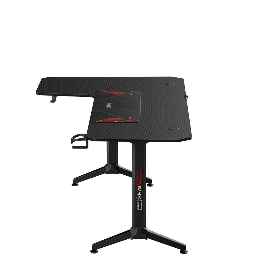 Gamax HY-L Gaming Table (L-Shaped) 160x100x75cm with Mousepad - Left