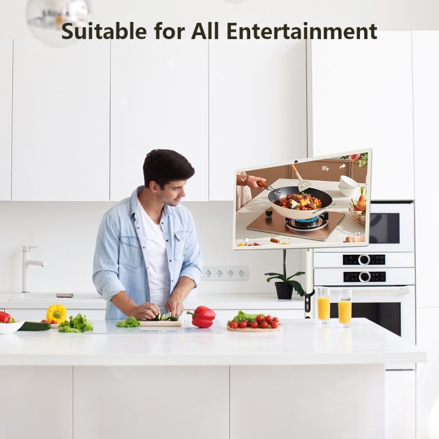 Portable 32" Smart Touchscreen TV with remote | Android 15 | 8GB+128GB