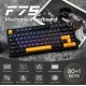 Deadskull DS-MK088PRO  Wireless/USB-C Wired Mechanical Keyboard with Knob Control (AR/EN)
