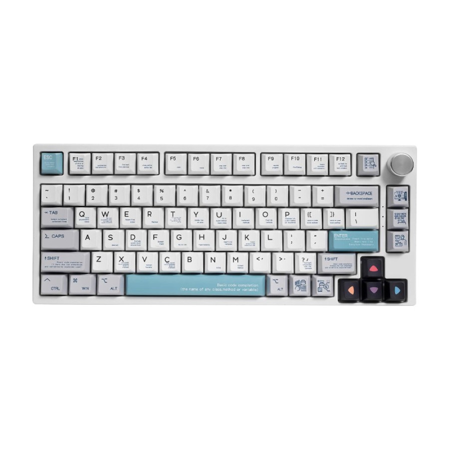 Deadskull DS-MK088PRO  Wireless/USB-C Wired Mechanical Keyboard with Knob Control (AR/EN)