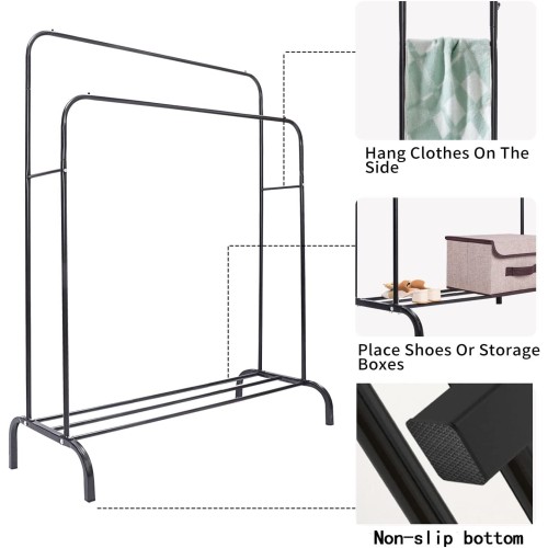 Clothes Pole Hanging Rack