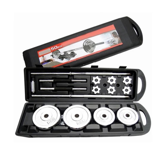 Adjustable dumbbell set