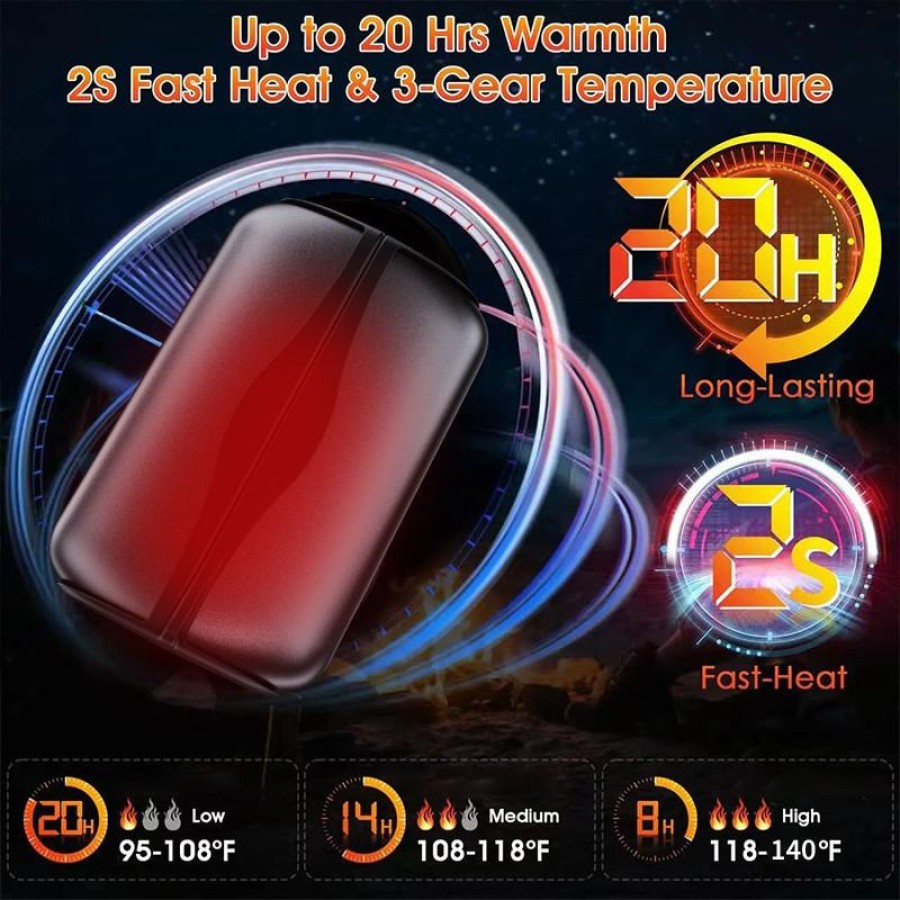 Q16 Magnetic Hand Warmer Powerbank 5000mAh