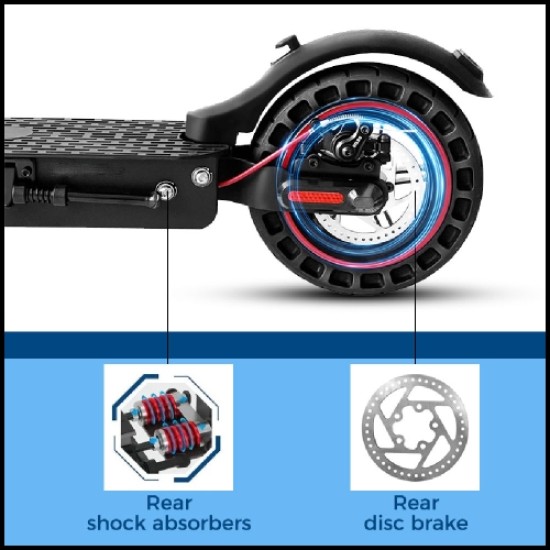 Zwheel E9Pro Foldable Electric Scooter , Max Speed 30 Km, Wheel Size 8.5 inch , Motor Power 350W