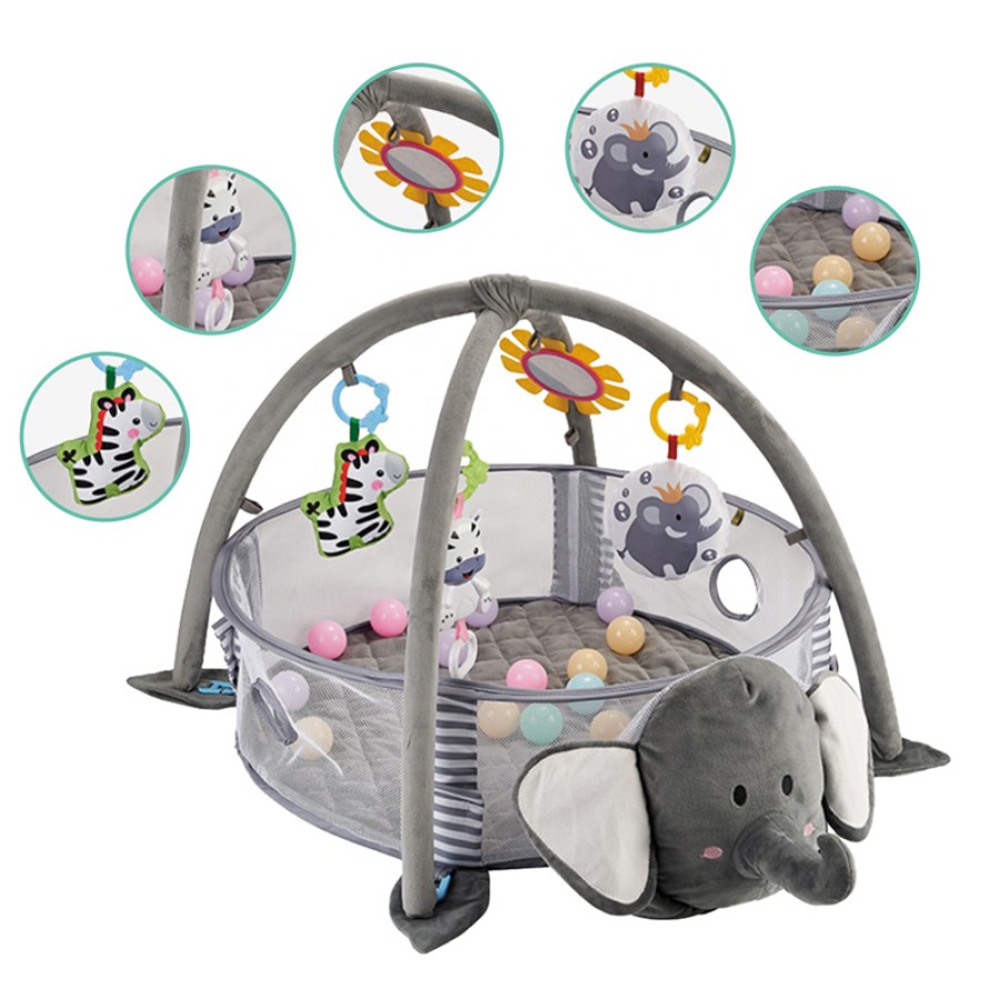 Activity Center 2-in-1 Baby Cradle Elephant Design (13520)