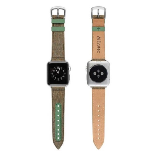 Evutec Northill Band For Apple Watch 42/44MM - Northill Chroma/sage
