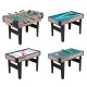 Porodo Lifestyle Multi-Game Table Foosball | Billiards | Hockey | Table Tennis