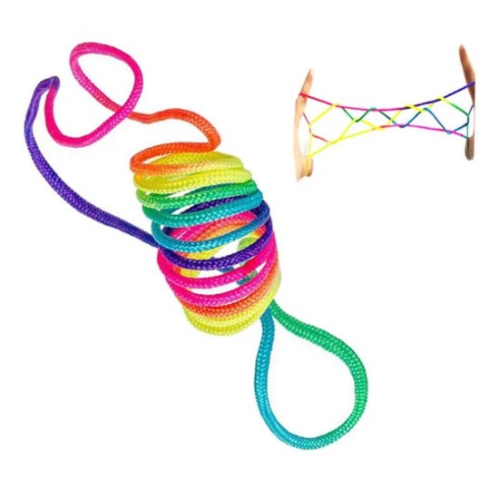 Finger Rainbow Rope