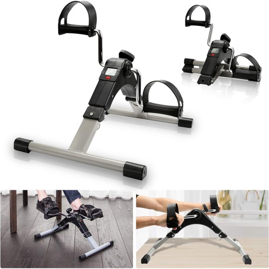 Foldable Exercise Pedal Bicycle Trainer 