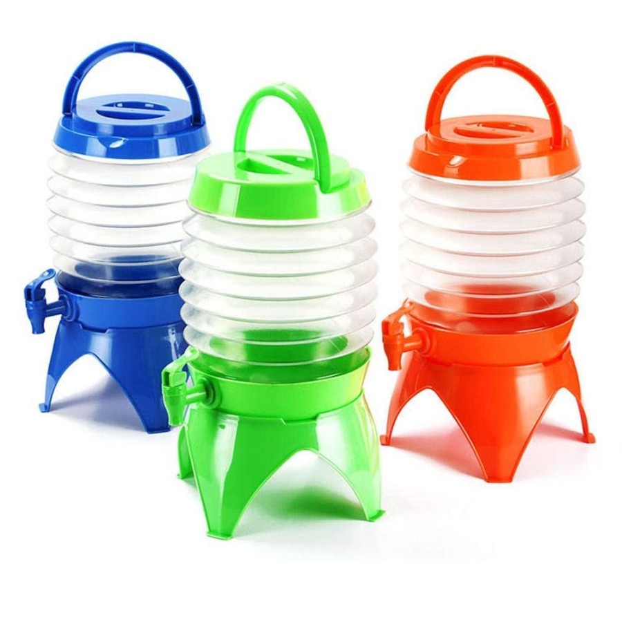 Water Container Collapsible Water Storage Bucket 5.5L