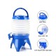 Water Container Collapsible Water Storage Bucket 5.5L