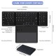 B055 Foldable Bluetooth Keyboard With Touchpad
